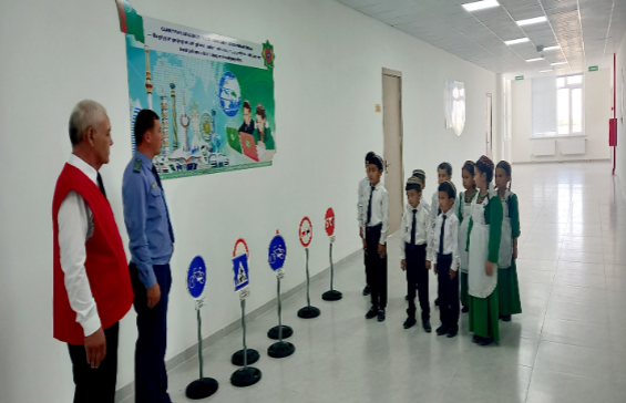 “Ýollarymyzyň abatlygy-ömrümiziň rahatlygy” atly wagyz-nesihat çäresi geçirildi