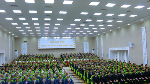 “Arkadag şäheri – geljegiň şäheri” atly kitabyň tanyşdyrylyş dabarasy geçirildi